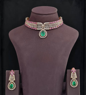 Cz Necklace 11204
