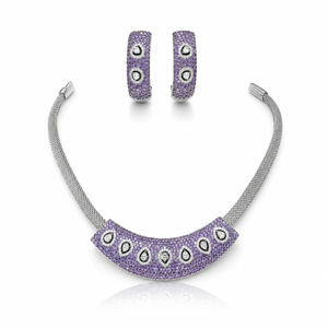 Cz Necklace 10107