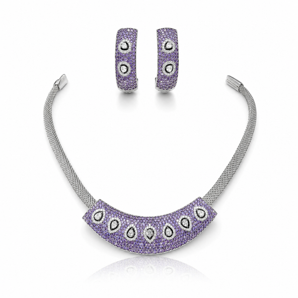 Cz Necklace 10107