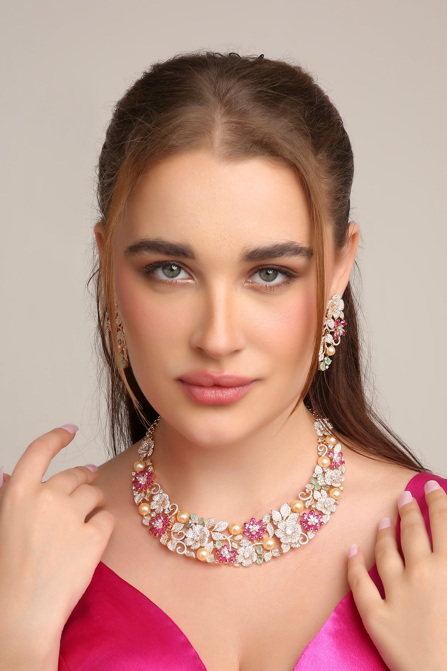 Cz Necklace 09071