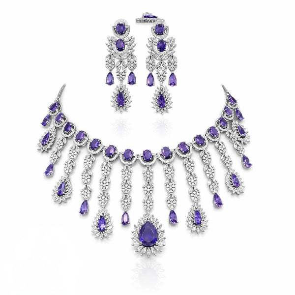 Cz Necklace 09327