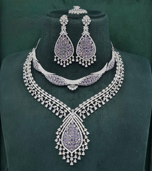 Cz Necklace 10351