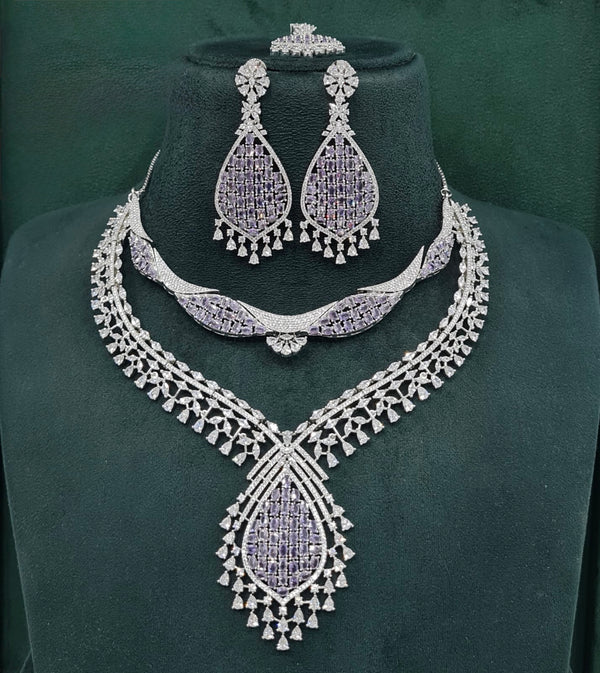 Cz Necklace 10351