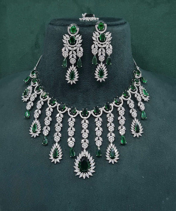 Cz Necklace 09327