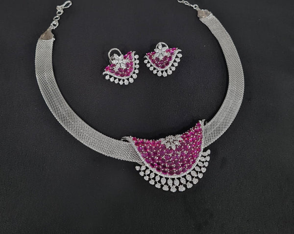 Cz Necklace 08963