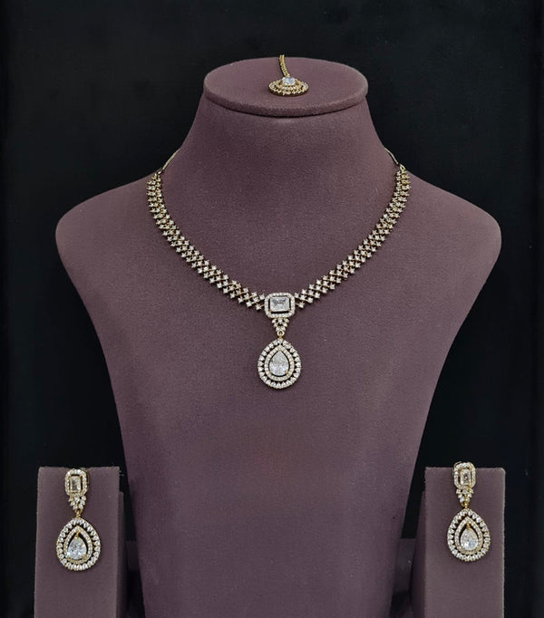 Cz Necklace 11342