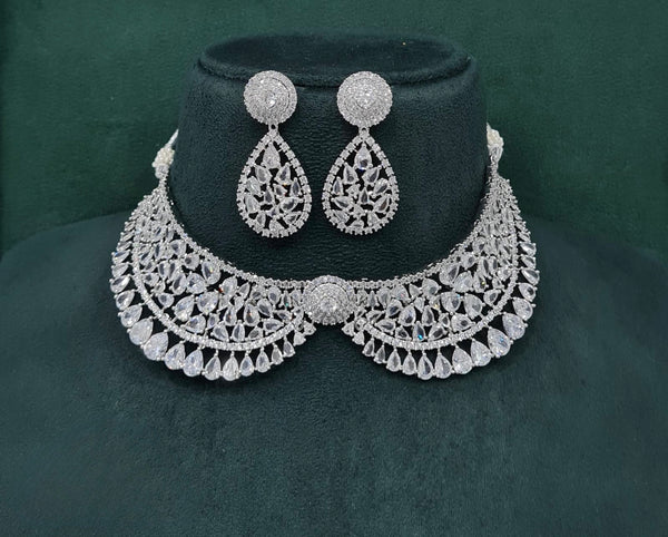 Cz Collar Necklace 10002