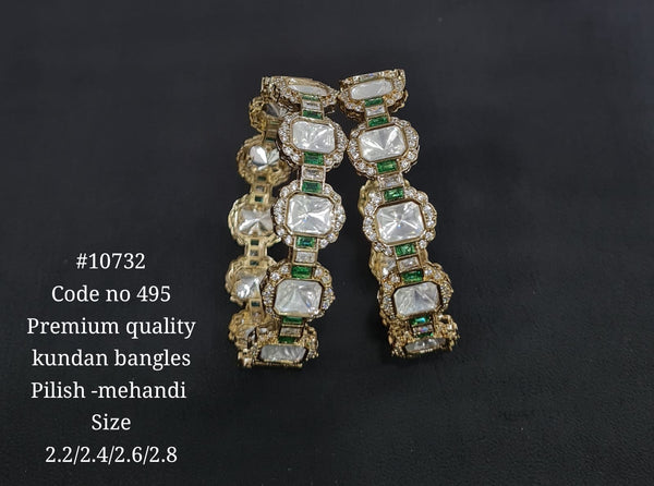Kundan Bangles 10732