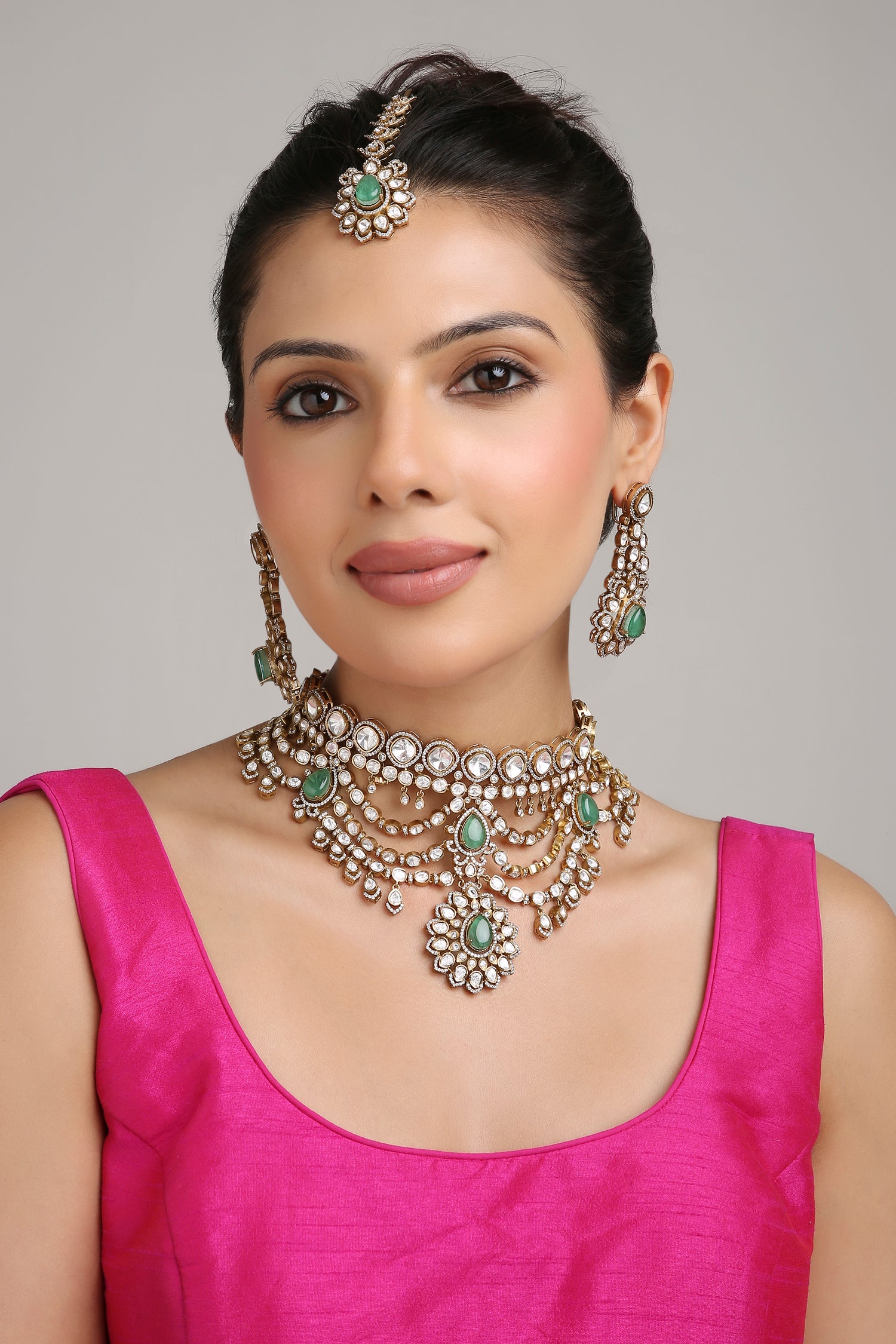 Kundan Bride Set 08105