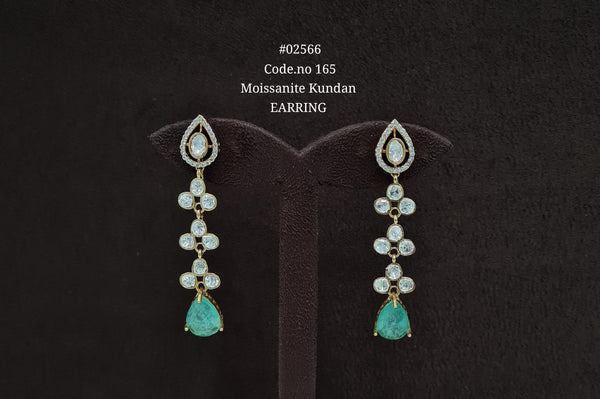 Kundan earrings 02566