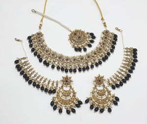 Mehendi Reverse AD Necklace set (1)