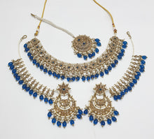 Load image into Gallery viewer, Mehendi Reverse AD Necklace set (1)