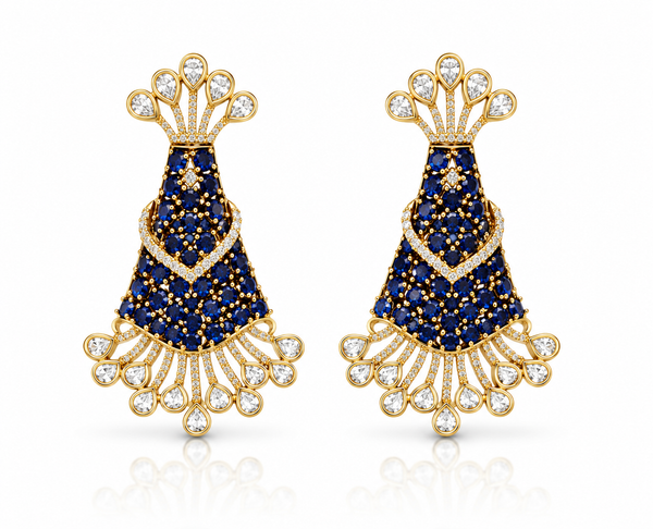 Kundan Earrings 08205