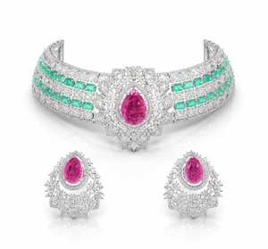 Cz Necklace 10358