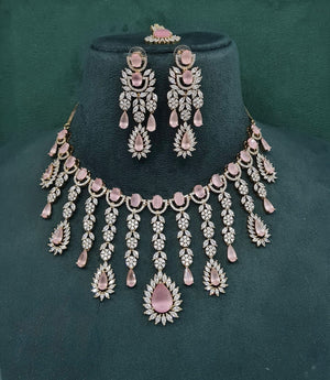 Cz Necklace 09327
