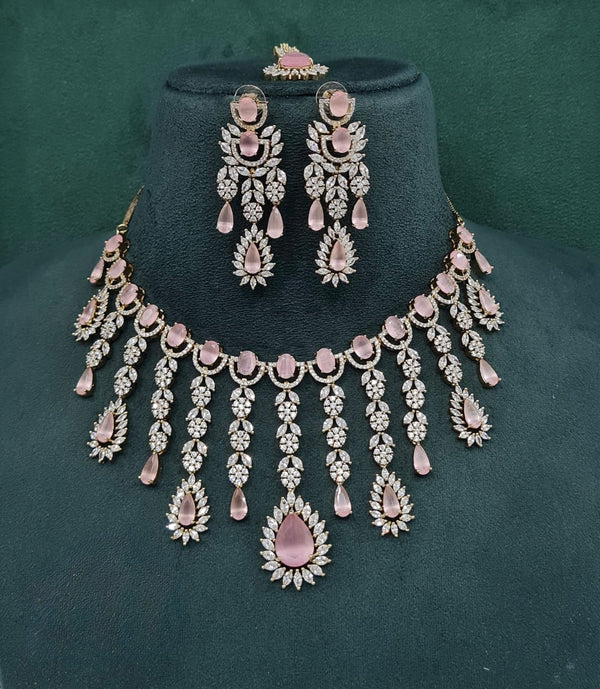 Cz Necklace 09327