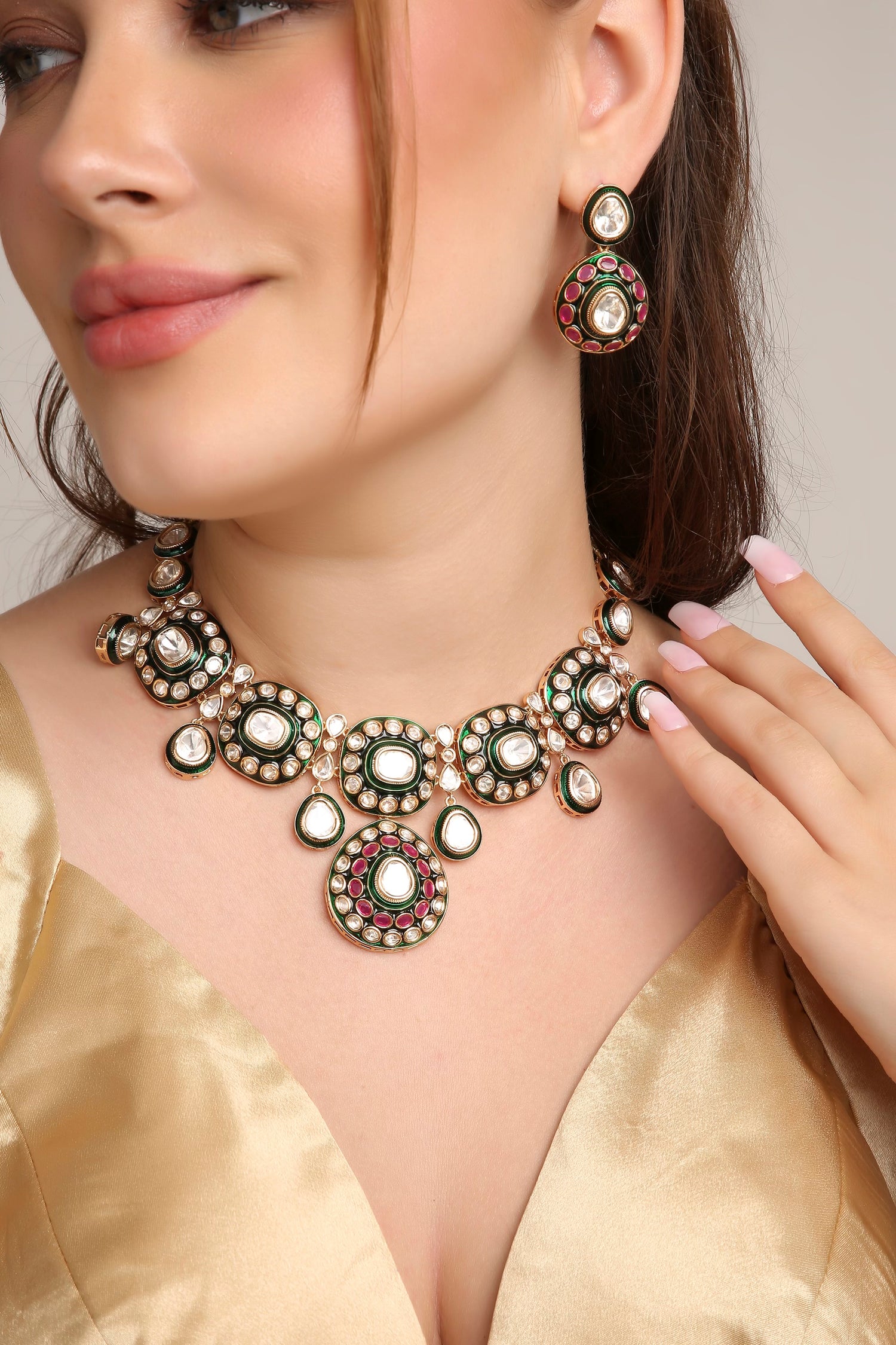 Kundan Necklace 07986
