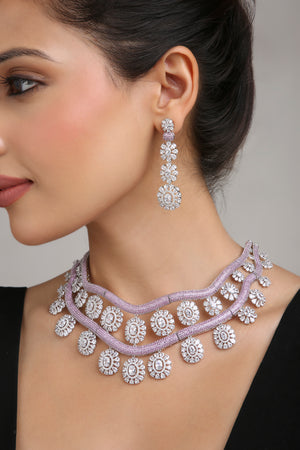 Cz Necklace 08622