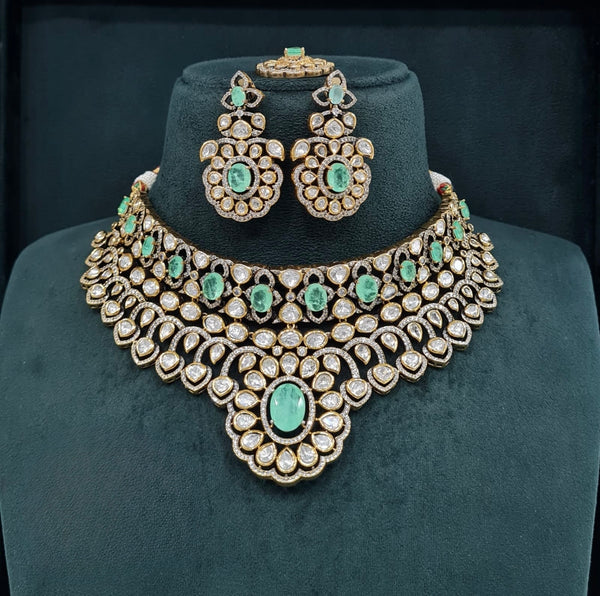 Victorian Kundan Necklace 08413