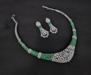 Cz Collar Necklace 09484