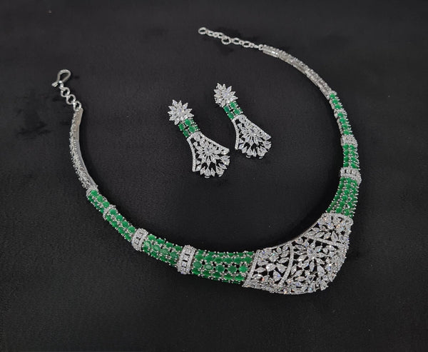 Cz Collar Necklace 09484