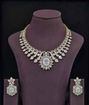 Cz Necklace 10576