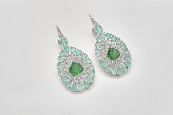 Cz Earrings 08545