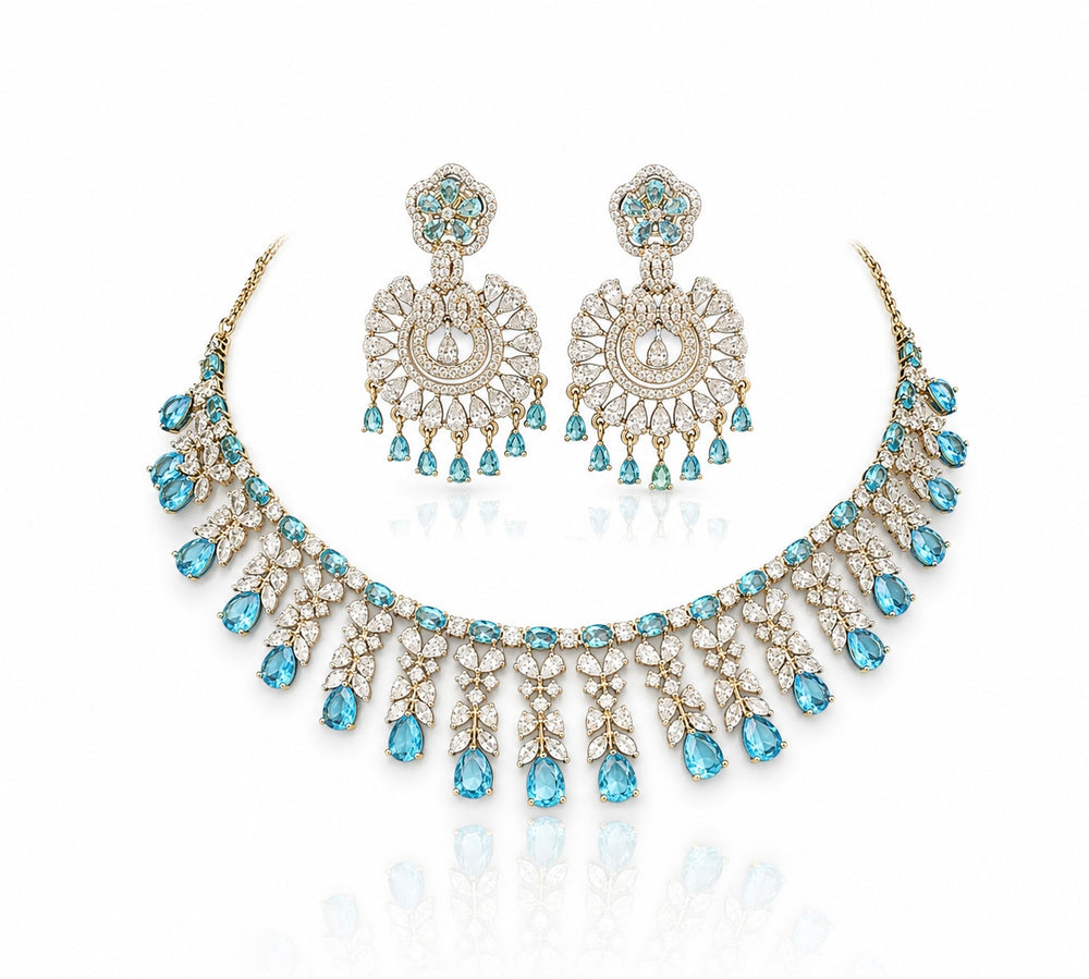 Cz Necklace 10256