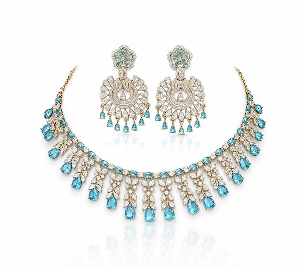 Cz Necklace 10256
