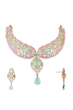 Cz Necklace 10361
