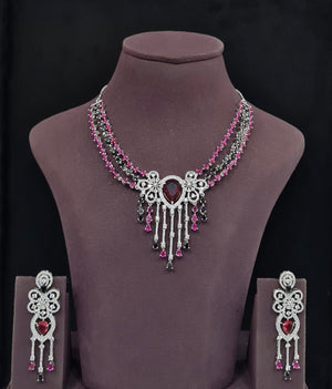 Cz Necklace 11410