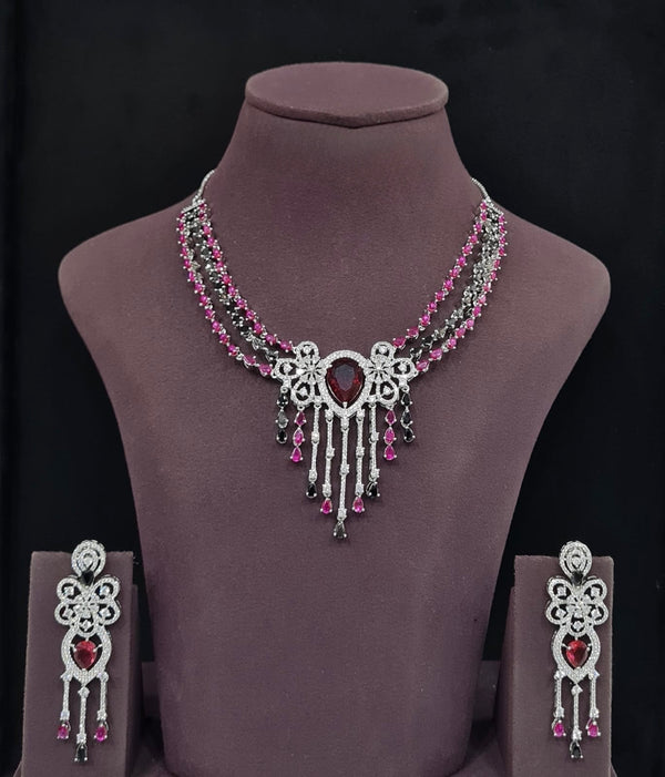 Cz Necklace 11410