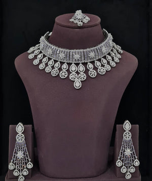 Cz Necklace 11406