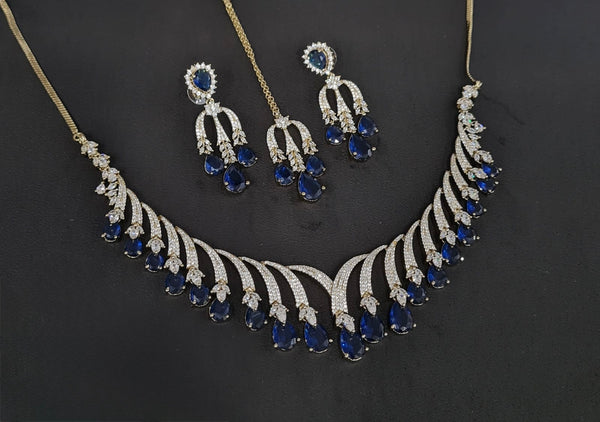 Cz Necklace 10640