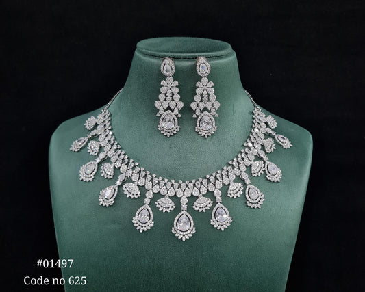 Cz necklace 01497