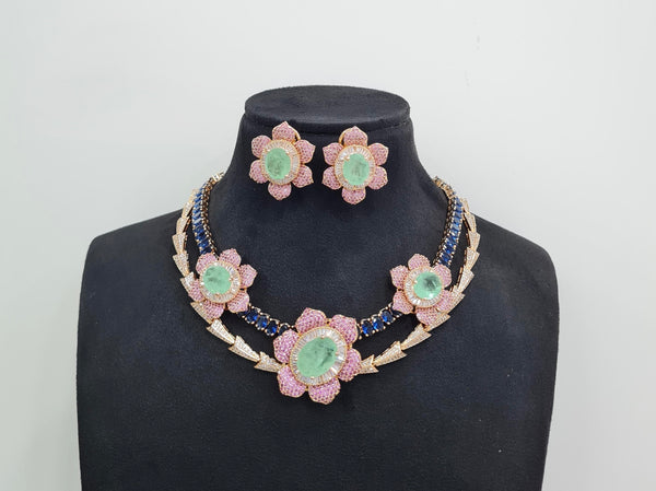 Cz Necklace 10245