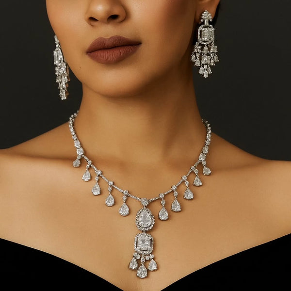 Cz Necklace 04840
