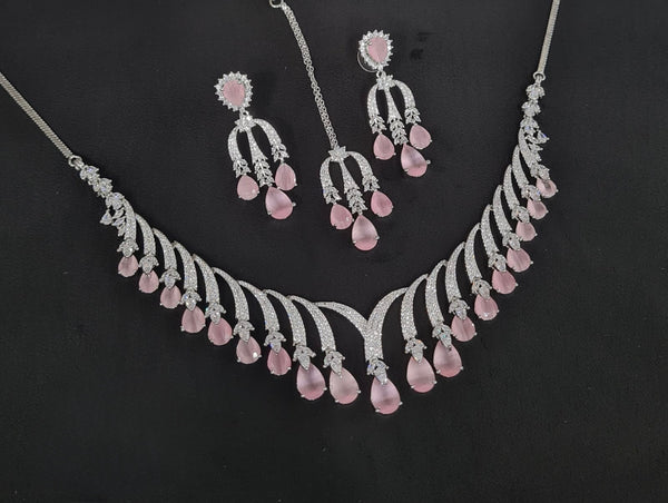 Cz Necklace 10640