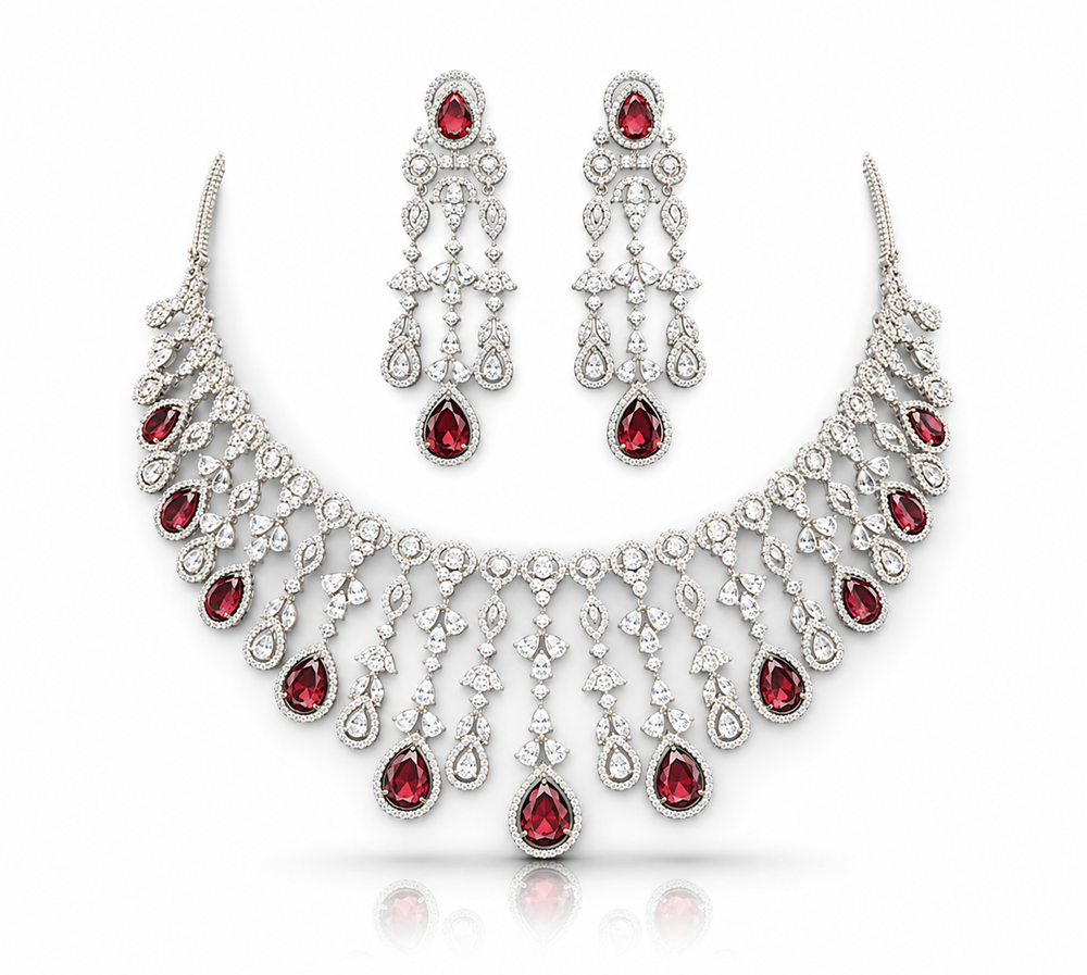Cz Necklace 10259