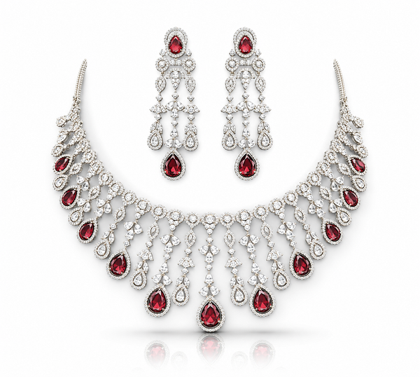 Cz Necklace 10259