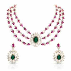 Cz Necklace 11424
