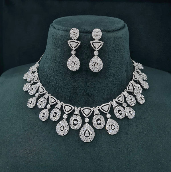Cz Necklace 07586
