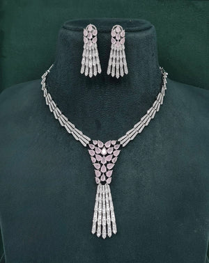 Cz Necklace 10105
