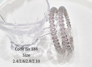 AMERICAN DIAMOND BANGLES 00222