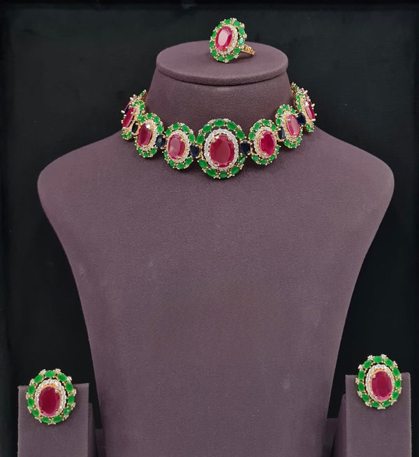 Cz Necklace 09072