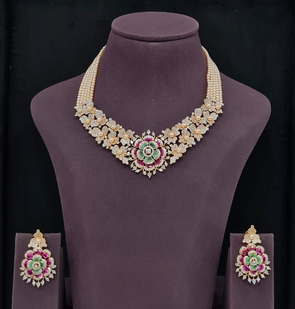 Cz Necklace 10956