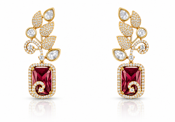 Kundan earrings 02130