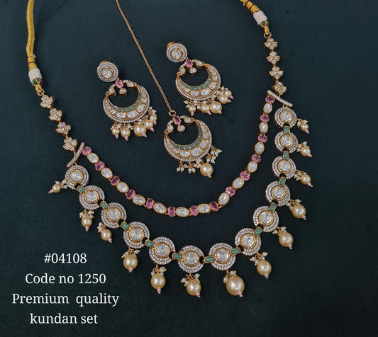 Kundan Necklace 04108