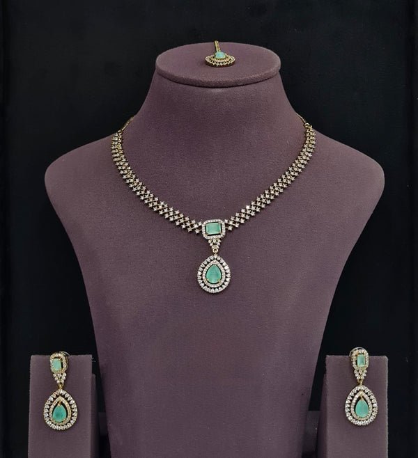 Cz Necklace 11342