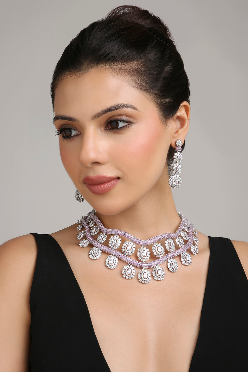 Cz Necklace 08622